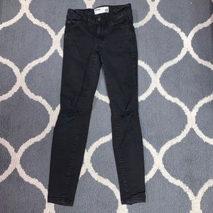 Garage Black Skinny Jeans